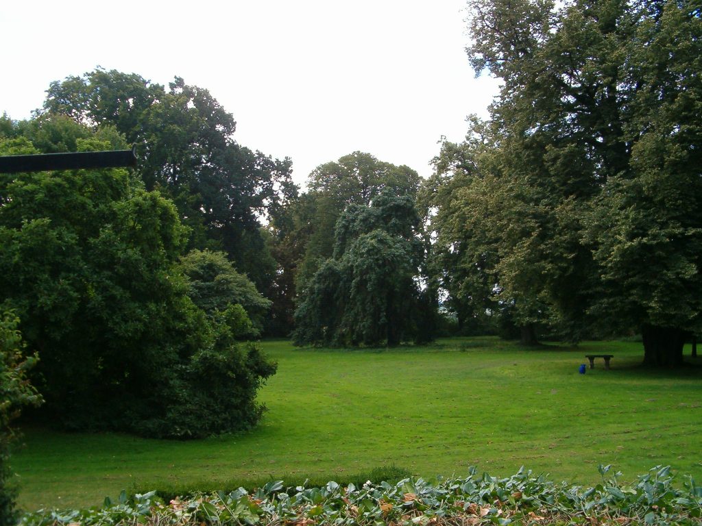 Schickelsheim Blick in den Park